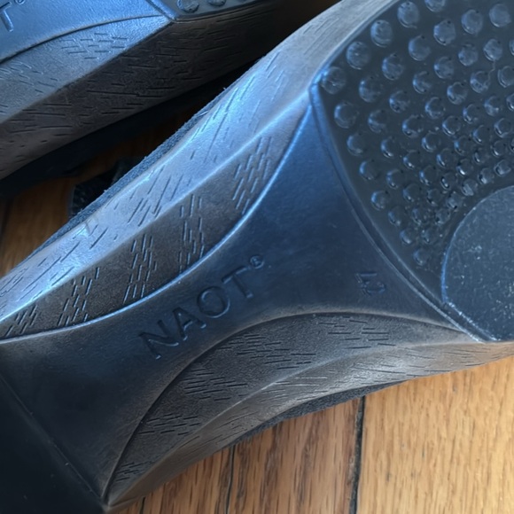 NWOT Naot Upgrade Slingback Heel Gray EU 42 - Picture 9 of 10